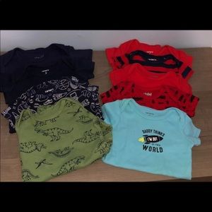 Lot of baby boy onesie